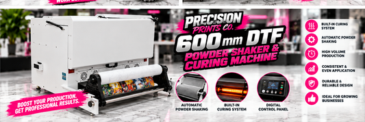 600 mm DTF Powder Shaker and Curing Machine - Precision Prints Co.