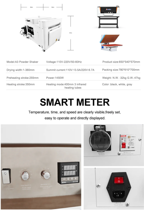 A3 Shaking Powder Machine