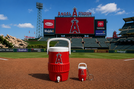 ANAHEIM ANGELS 12oz can holder koozie