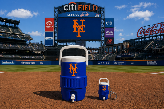 NEW YORK METS 12oz can holder koozie
