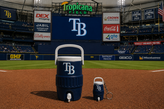 TAMPA BAY RAYS 12oz can holder koozie