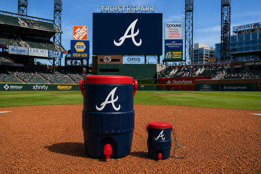 ATLANTA BRAVES 12oz can holder koozie