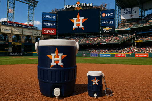 HOUSTON ASTROS 12oz can holder koozie