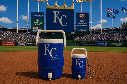 KANSAS CITY ROYALS 12oz can holder koozie