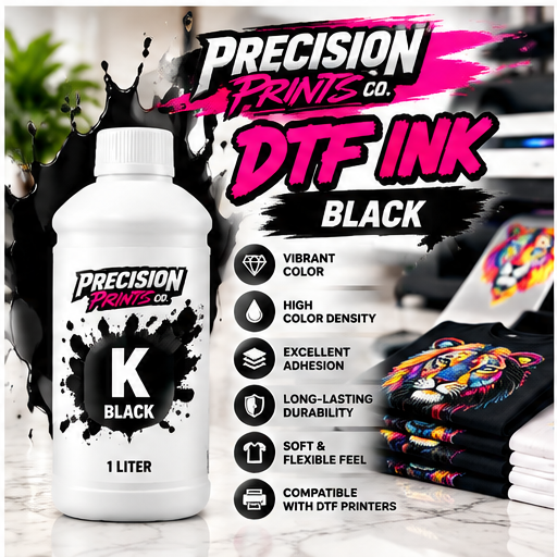 DTF Ink Black - Precision Prints Co.