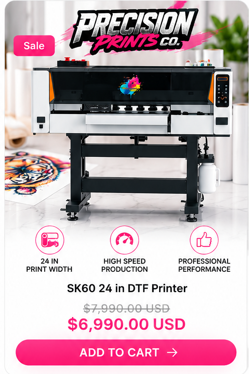 SK60 24 inch DTF Printer - Precision Prints Co.