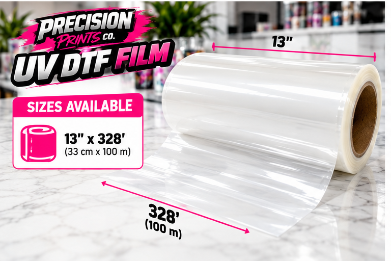 UV-DTF A/B Transfer Film - Precision Prints Co. 3