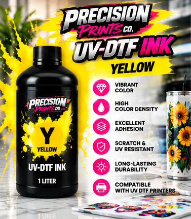 UV-DTF Ink Yellow - Precision Prints Co.